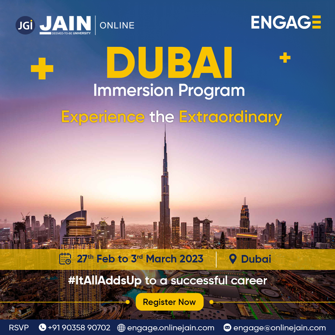 Events Dubai Immersion Program Offline